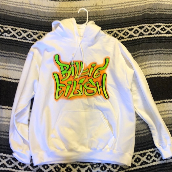 sudadera billie eilish verde